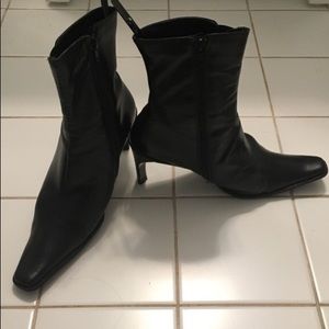 Italian leather boots